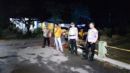 Antisipasi Perang Sarung, Polsek Balongan Bersama Polsek Sliyeg Gelar Patroli Gabungan