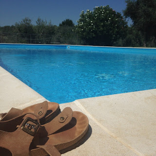 Poolside in Italy