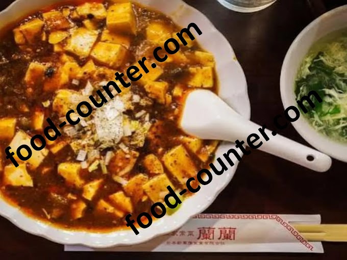 Vegetarian Mapo Tofu Famous Chinese food