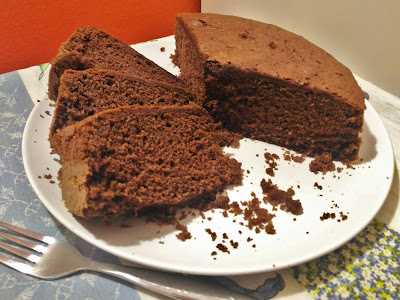 Torta all'acqua al cacao