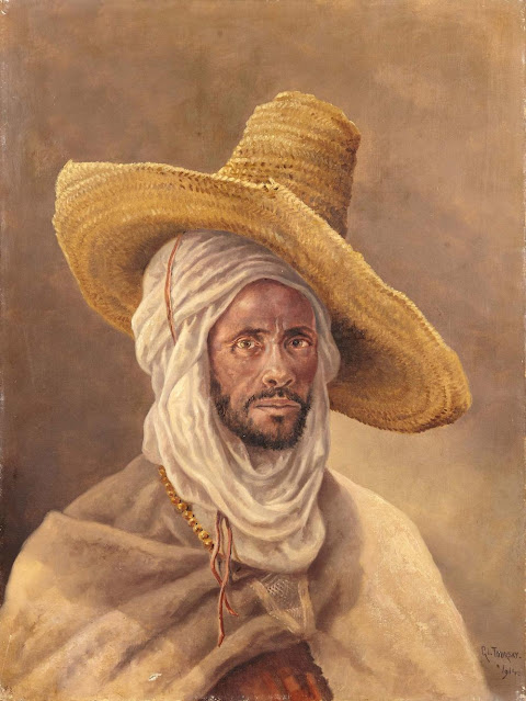 Portrait d'un bédouin. 1914 - Gaspard de Toursky