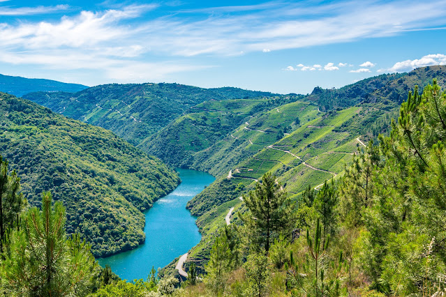 Imagen desde el Mirador de As Penas de Matacás