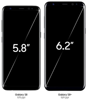 Samsung Galaxy S8 and S8+ Design Specs