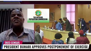 BREAKING :The NPC Director, Public Affairs Department, Dr. Isiaka Yahaya speaking on the postponement of the 2023 Population 