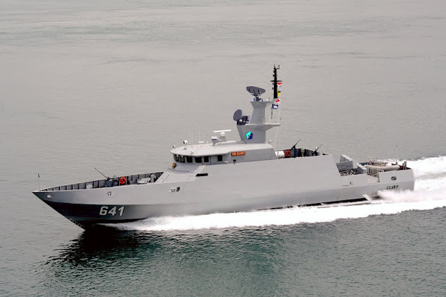 KRI Clurit (641) salah satu Alutsista Produksi Dalam Negeri