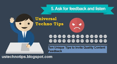 Ten Unique Tips to Invite Quality Content Feedback While you might not have any desire to move propositions to be engaged with your splendid sites and substance, for example, Mrs. Quiet Dogood did with her natively constructed papers in the 1720s (Mrs. Dogood, otherwise called the 16-year-old Benjamin Franklin), who needs to pour their spirit, sweat, and time into composing that conjures practically zero reaction?   The Internet possesses large amounts of ramblings and tirades that live in a tomb of desolate thoughts and affirmations that either goes new or that evoke an impassive, "meh." This does not should be so in the event that you consider what response you are attempting to provoke from your group of onlookers. Regardless of whether your substance is composed to teach, engage, or incite, the accompanying thoughts will enable you to shape and welcome criticism that builds movement, extends your group of onlookers, and manufactures your image.