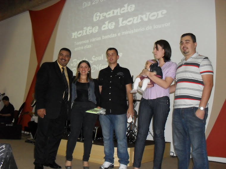 Pastor, papai, mamãe e meus padrinhos