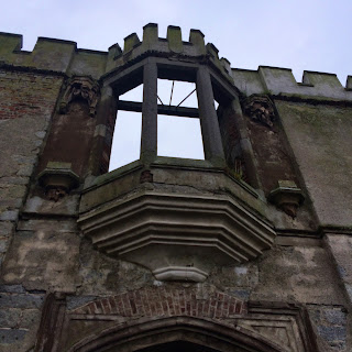 Castle window in Duckett's Grove