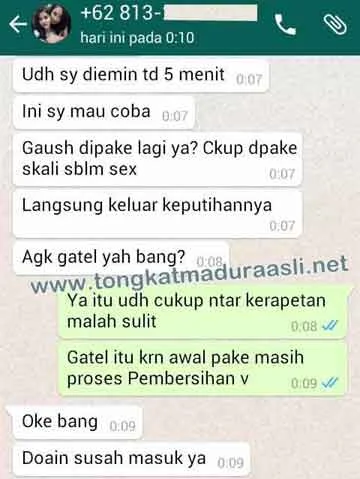 Testi Tongkat madura