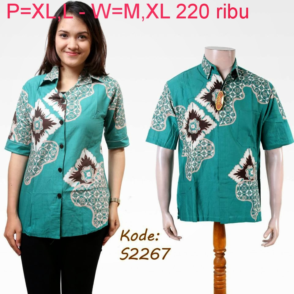  Baju  Batik Pasangan Online Model  Baju  Batik