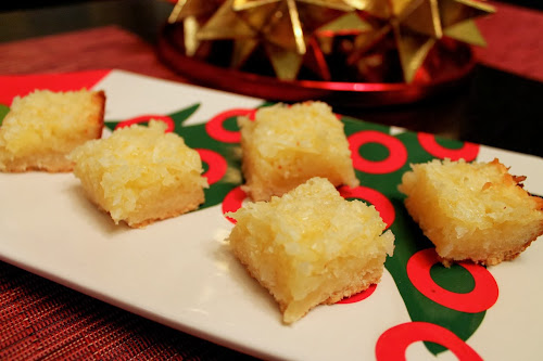 Golden Coconut-Lemon Bars