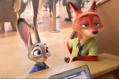 Judy Hopps y Nick Wilde en Zootopia