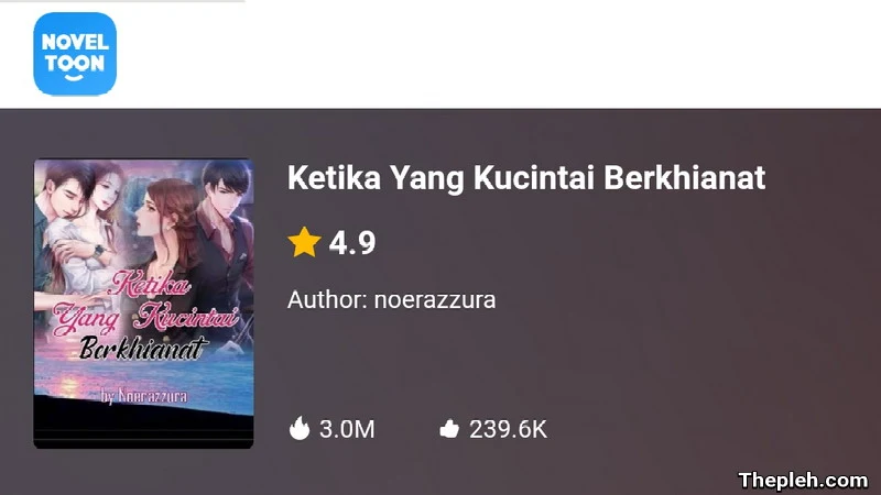 Novel Ketika yang Kucintai Berkhianat Gratis