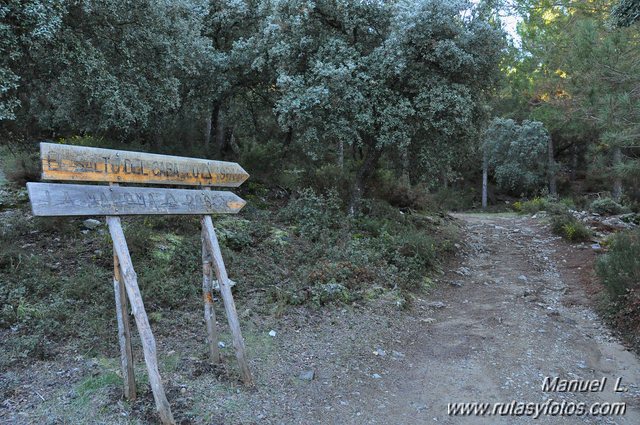 Subida a la Maroma desde el Robledal