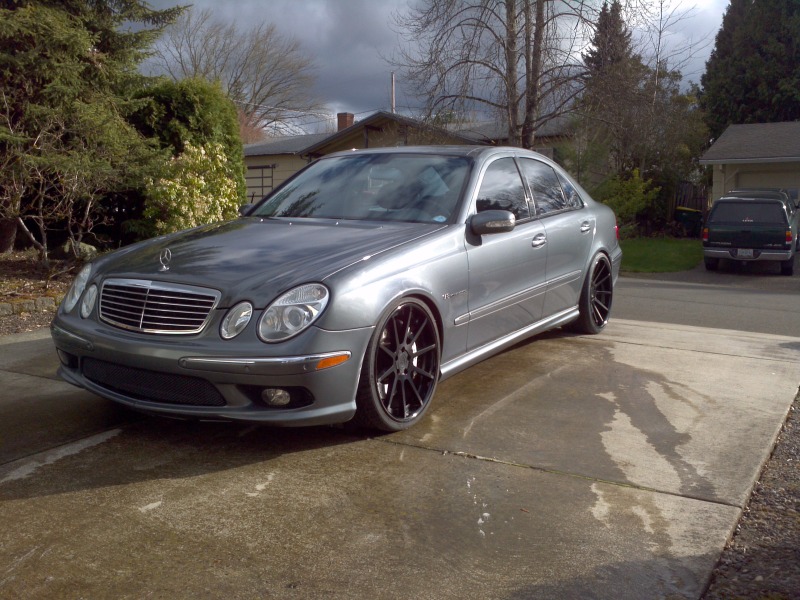 MercedesBenz E55 AMG W211 AWESOME RIMS