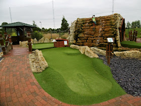 Photo of Mr Mulligan's Pirate Golf course at the Abbey Hill Golf Centre in Milton Keynes, Buckinghamshire