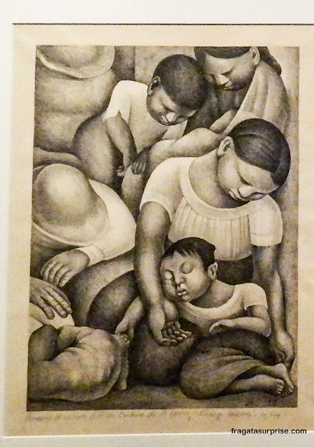 "A Mãe Proletária", de Diego Rivera, no Museu de Arte Moderna da Cidade do México