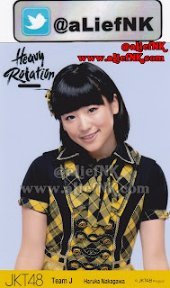 JKT48 Heavy Rotation Type-A | Photo Pack Member (Haruka Nakagawa) [image by @aLiefNK]