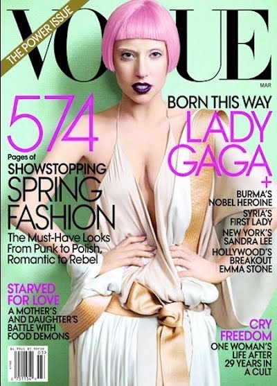 Lady Gaga Vogue Cover. Vogue featuring The Gaga