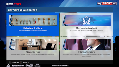 PES 2017 G-Style Menu Final