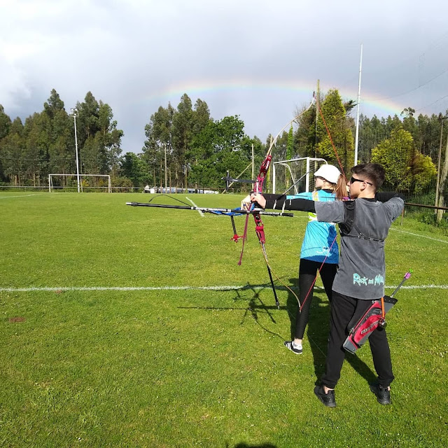 Tras la lluvia, el sol y o Arco da Vella (Arcoiris)