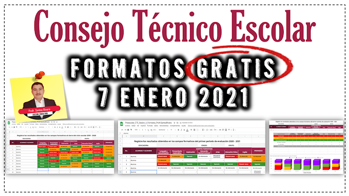 Materiales de apoyo para la Tercera Sesión de Consejo Técnico Escolar (7 de enero 2021)