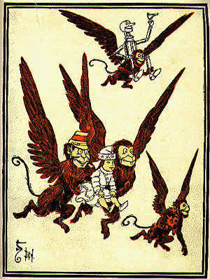 image: a Denslow illustration from one of the Oz books, 1903