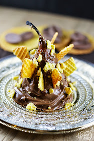 Poire Chocolat Jivara Gaufre fine - Une Graine d'Idée 