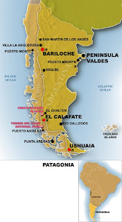 Patagonia map