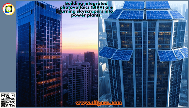 Building-integrated photovoltaics (BIPV) are turning skyscrapers into power plants. Next-generation solar power technology with high-efficiency solar panels and renewable energy solutions