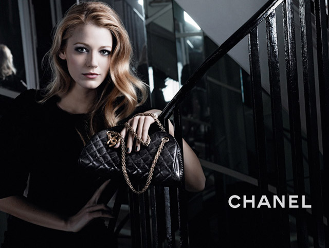 blake lively chanel mademoiselle bag. Blake Lively for Chanel