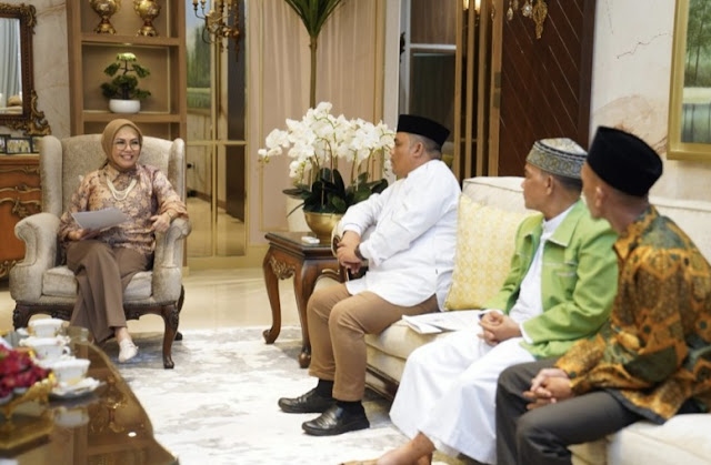 Silaturahmi Pengurus Wilayah Dewan Masjid Indonesia Prov. Sumsel Di Terima Langsung Ketua DPRD Prov. Sumsel 