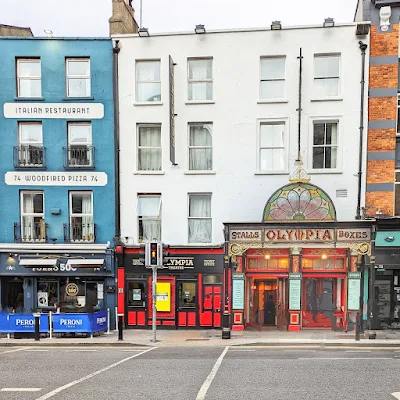 Facade of the Olympia Theatre in Dublin