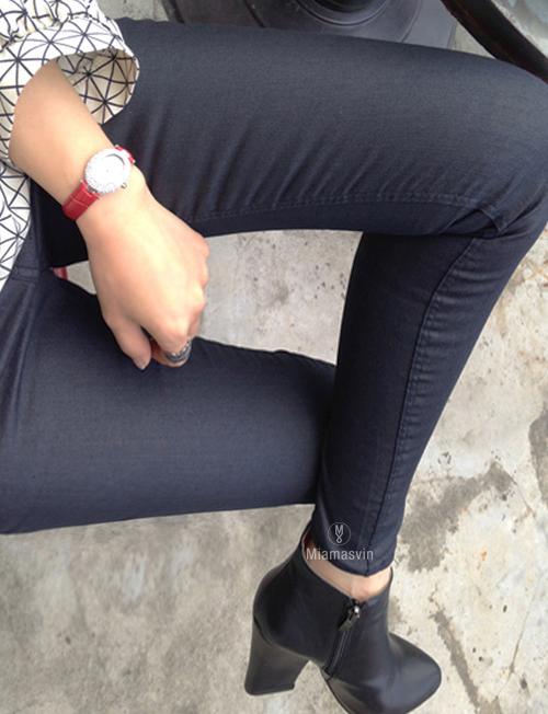 Favorite Coated Skinny Jeans