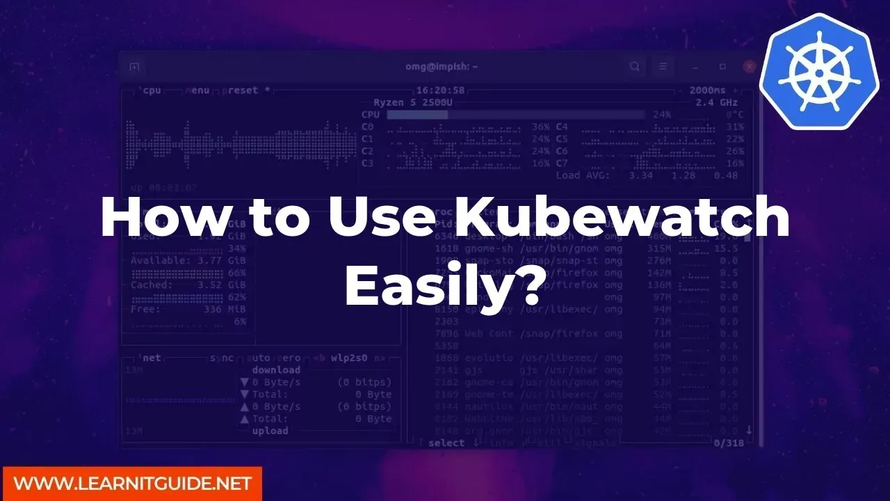 How to Use Kubewatch Easily