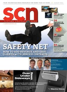 SCN Systems Contractor News - August 2011 | ISSN 1078-4993 | TRUE PDF | Mensile | Professionisti | Audio | Video | Comunicazione | Tecnologia
For more than 16 years, SCN Systems Contractor News has been leading the systems integration industry through news analysis, trend reports, and your authoritative source for the latest products and technology information. Each issue provides readers with the most timely news, insightful reporting, and product information in the industry.