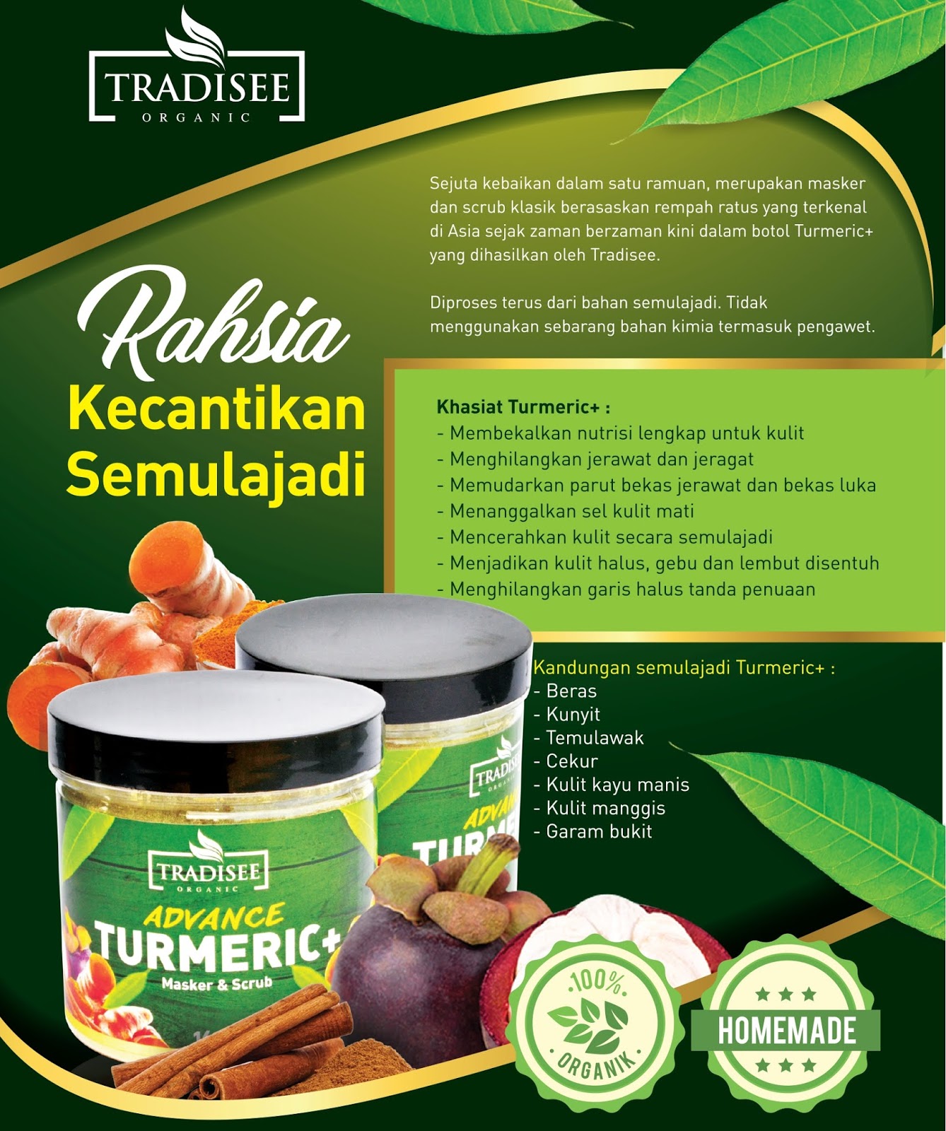 rempah ratus dalam kosmetik