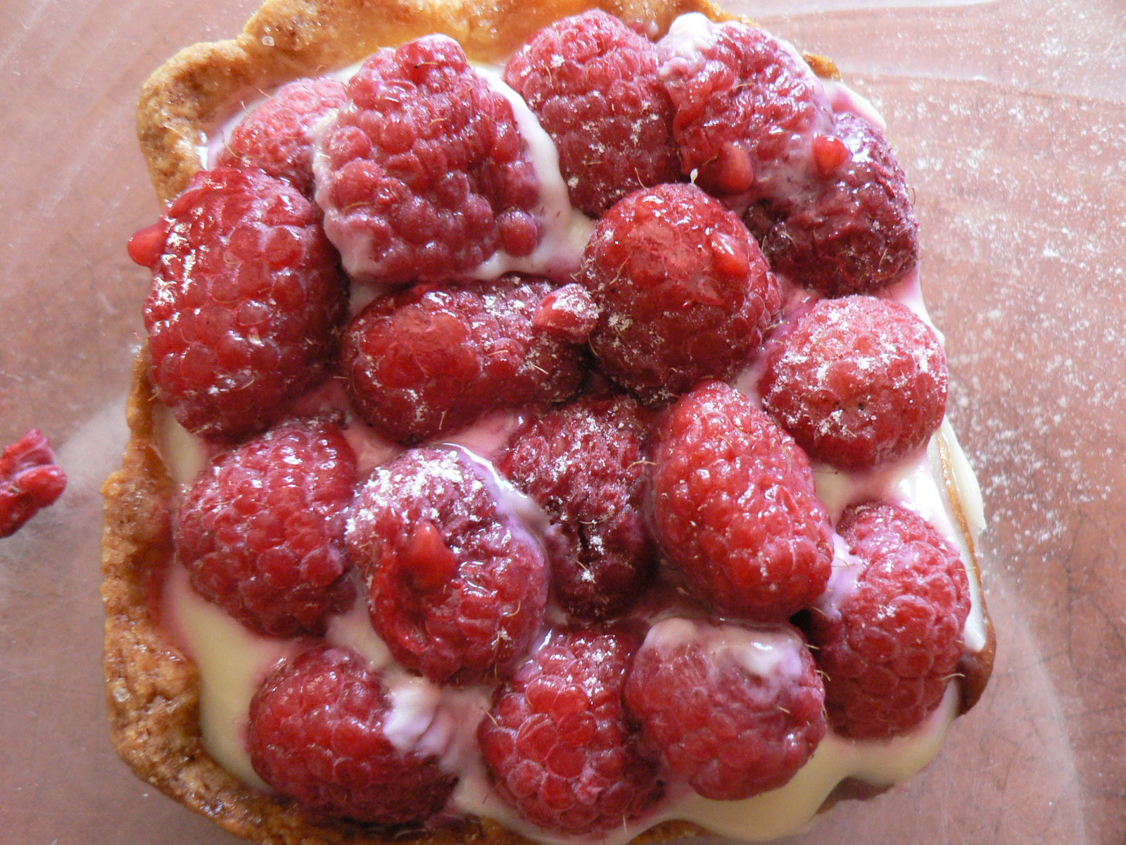 Le Lutrin Dans Ma Cuisine Tartelettes Chocolat Blanc Framboises