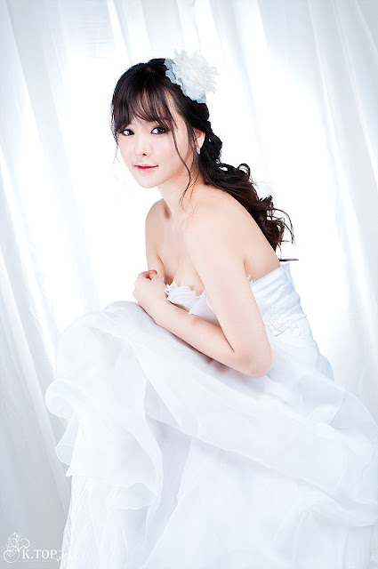 Im Ji Hye in Wedding Dress 