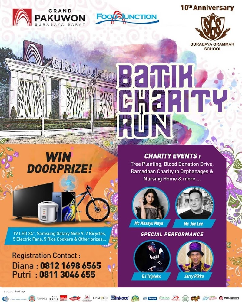  Batik Charity Run 2019 LariKu info