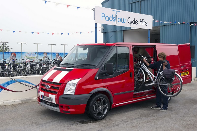 2010 Ford Transit SportVan Red - Front View