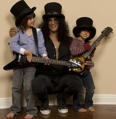 Slash was born Saul Hudson on this date in 1965 in Berkshire England