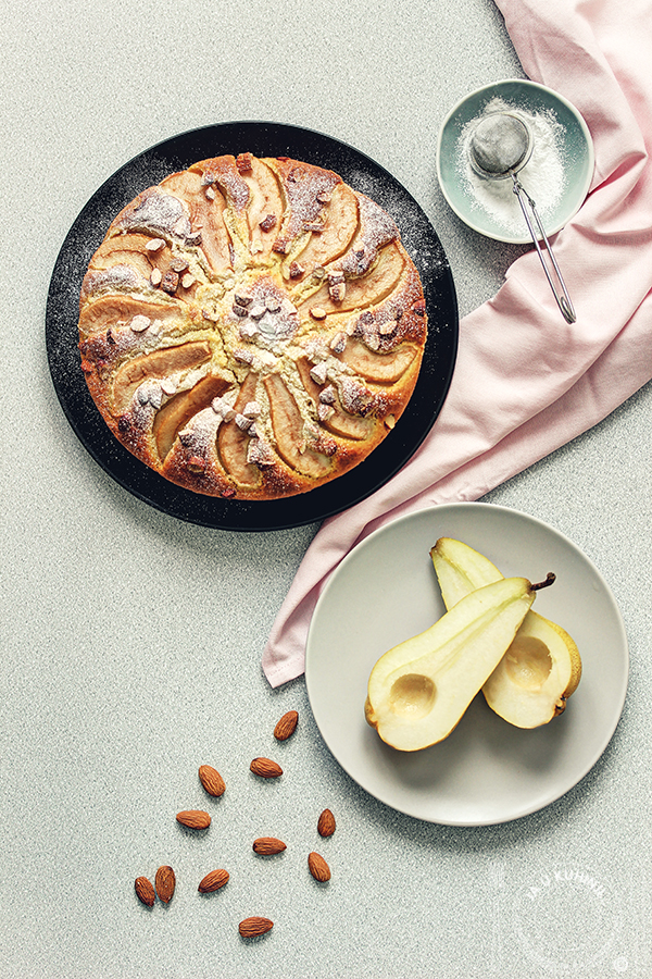 Pear Olive Oil Cake