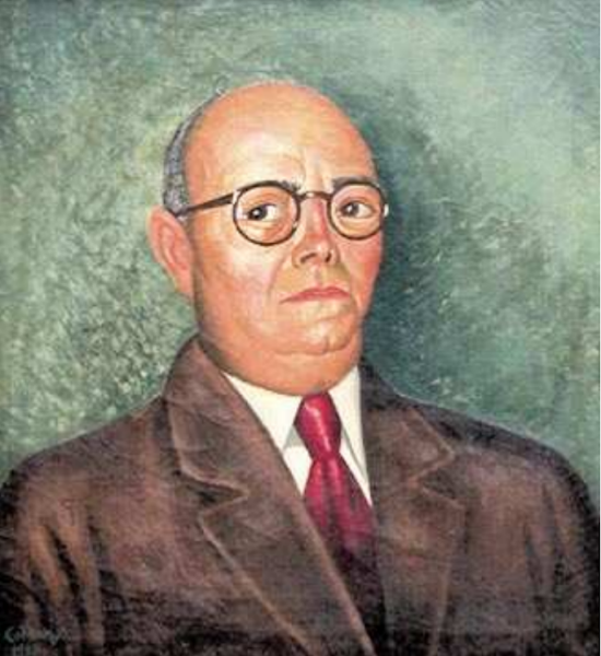 Retrato del cónsul italiano Juan Grisolía Ciliberti, 1953