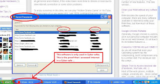 Protect your Passwords in Cyber cafes