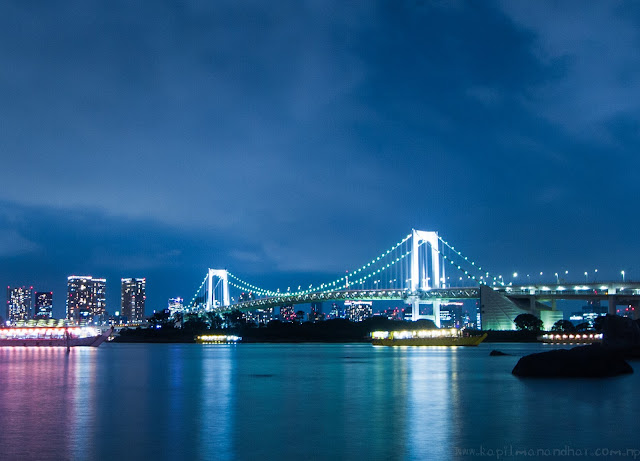 Odaiba Rainbow Bridge お台場レインボーブリッジ