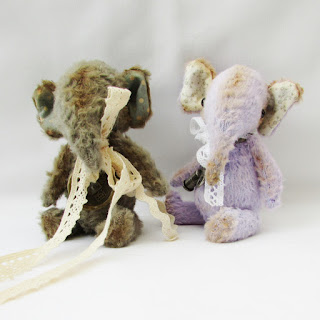 Cuthbert and Ellie Artist Elephant Bears.