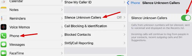Cara Memblokir Panggilan Tidak Dikenal di iPhone-1