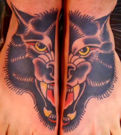 Traditional Foot Tattoos