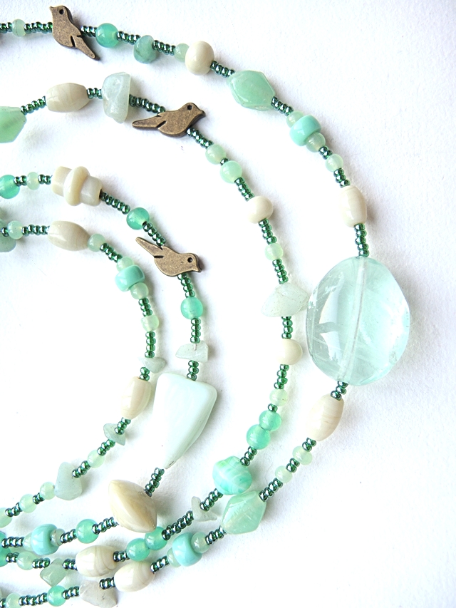 DIY - duoketting/2-string necklace